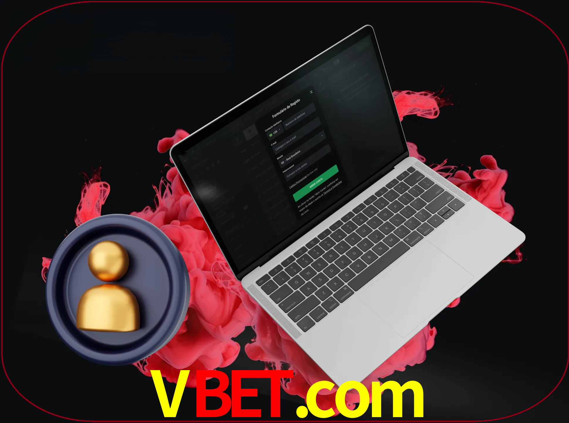 No cabeçalho do site vbet, clique no botão que o levará a um formulário especial onde terá de introduzir as suas informações actuais.