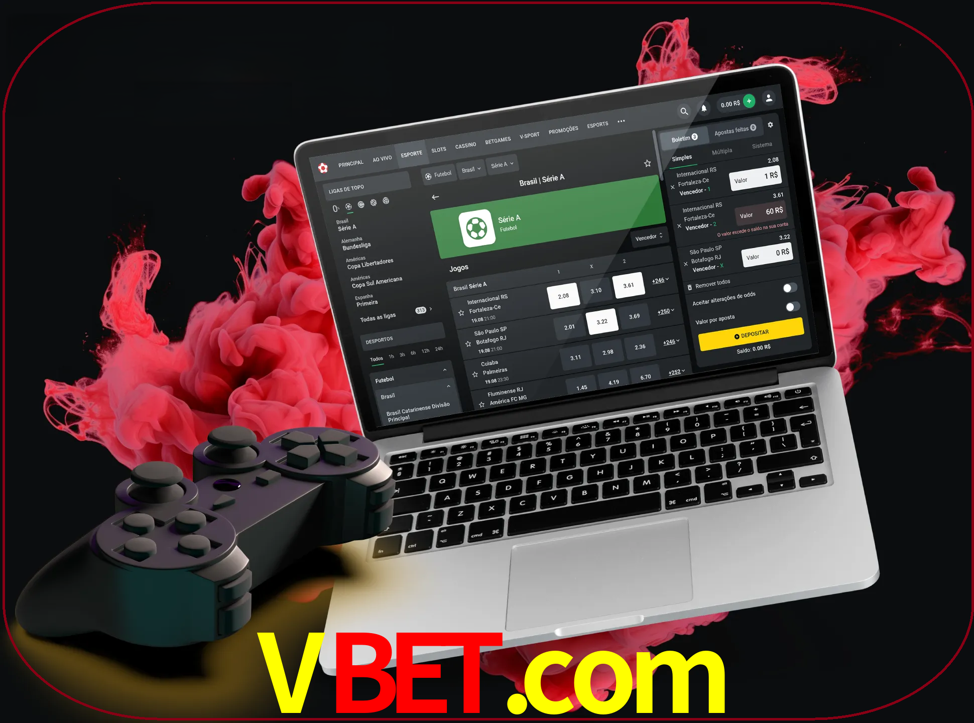 Visite a secção especial de jogos de vídeo em vbet para descobrir em que jogos pode apostar e ganhar muito dinheiro.