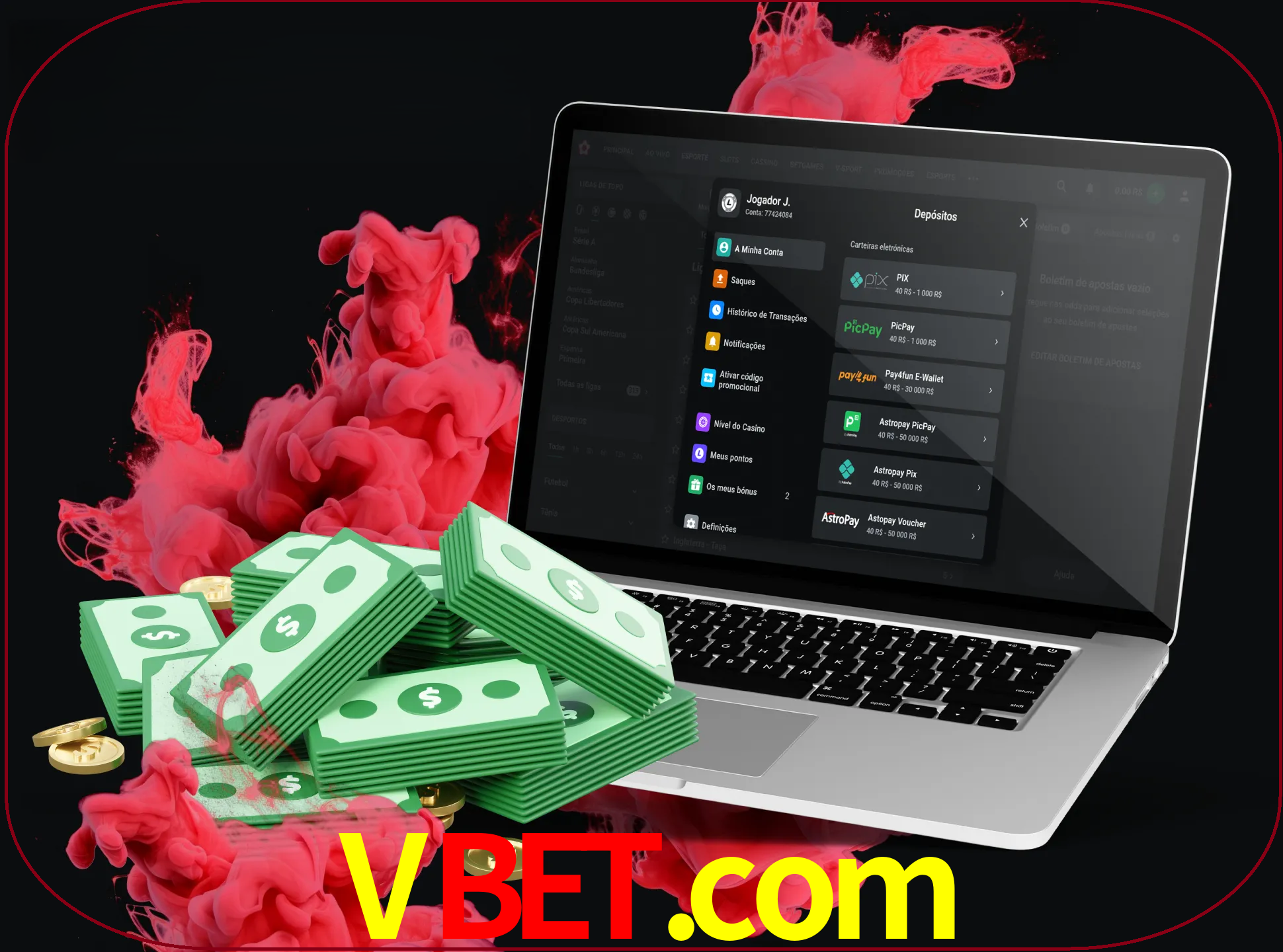 Para efetuar um depósito na sua conta vbet, basta escolher o método de depósito e especificar o montante.