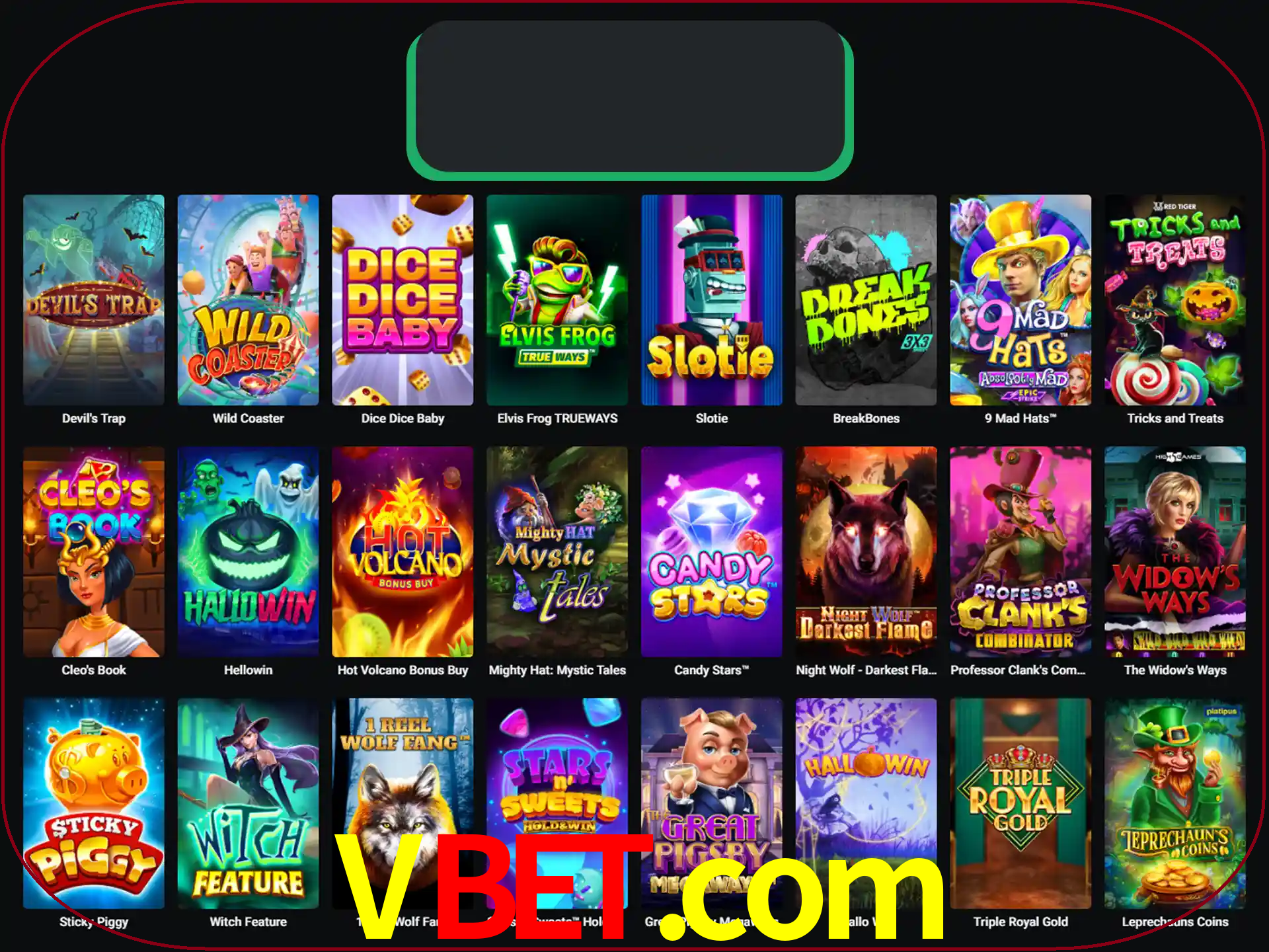 Procure por seus amados jogos de slot.