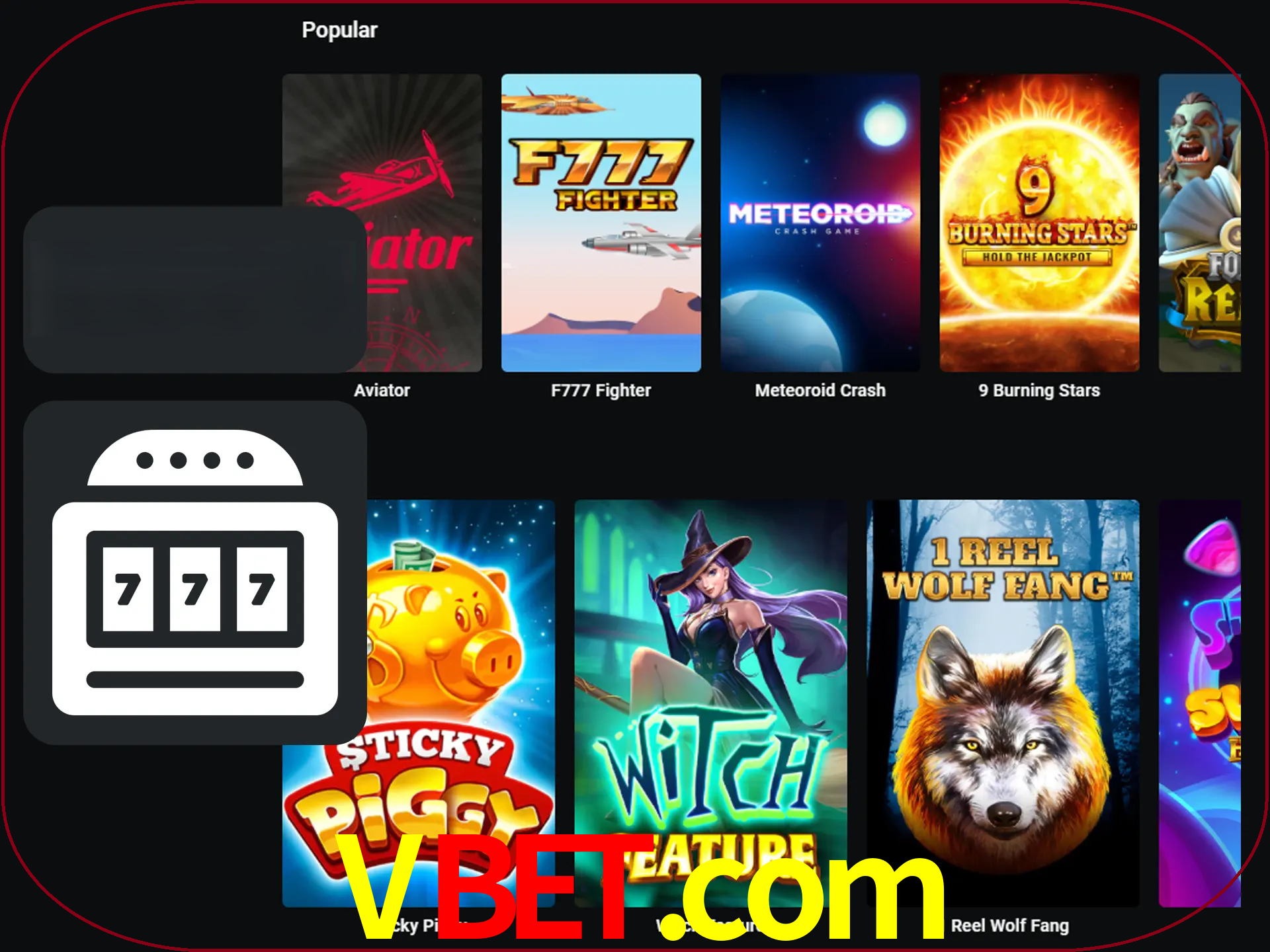 Gire seus slots de dinheiro favoritos.